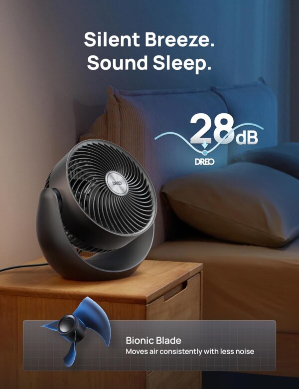 Dreo Fan for Bedroom - Image 4